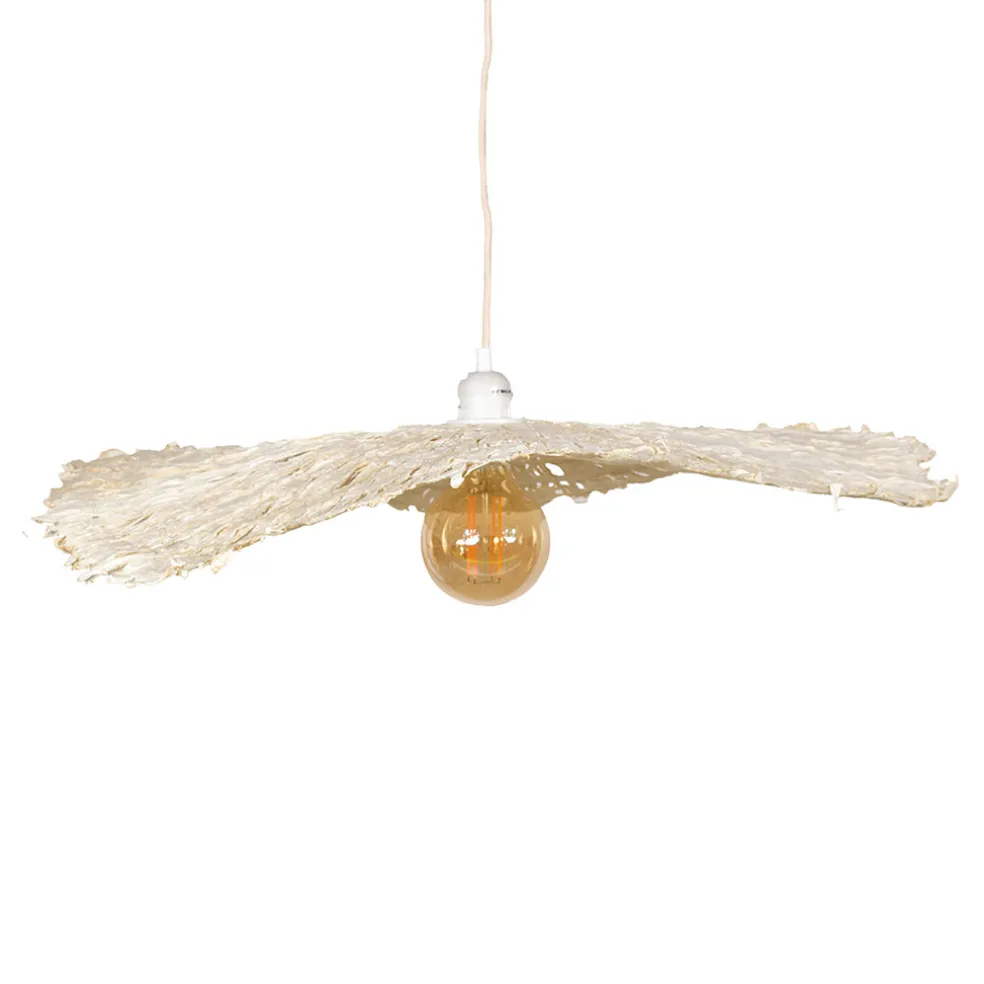 Abat-jour pour suspension blanc non électrifié d60cm - Louisette