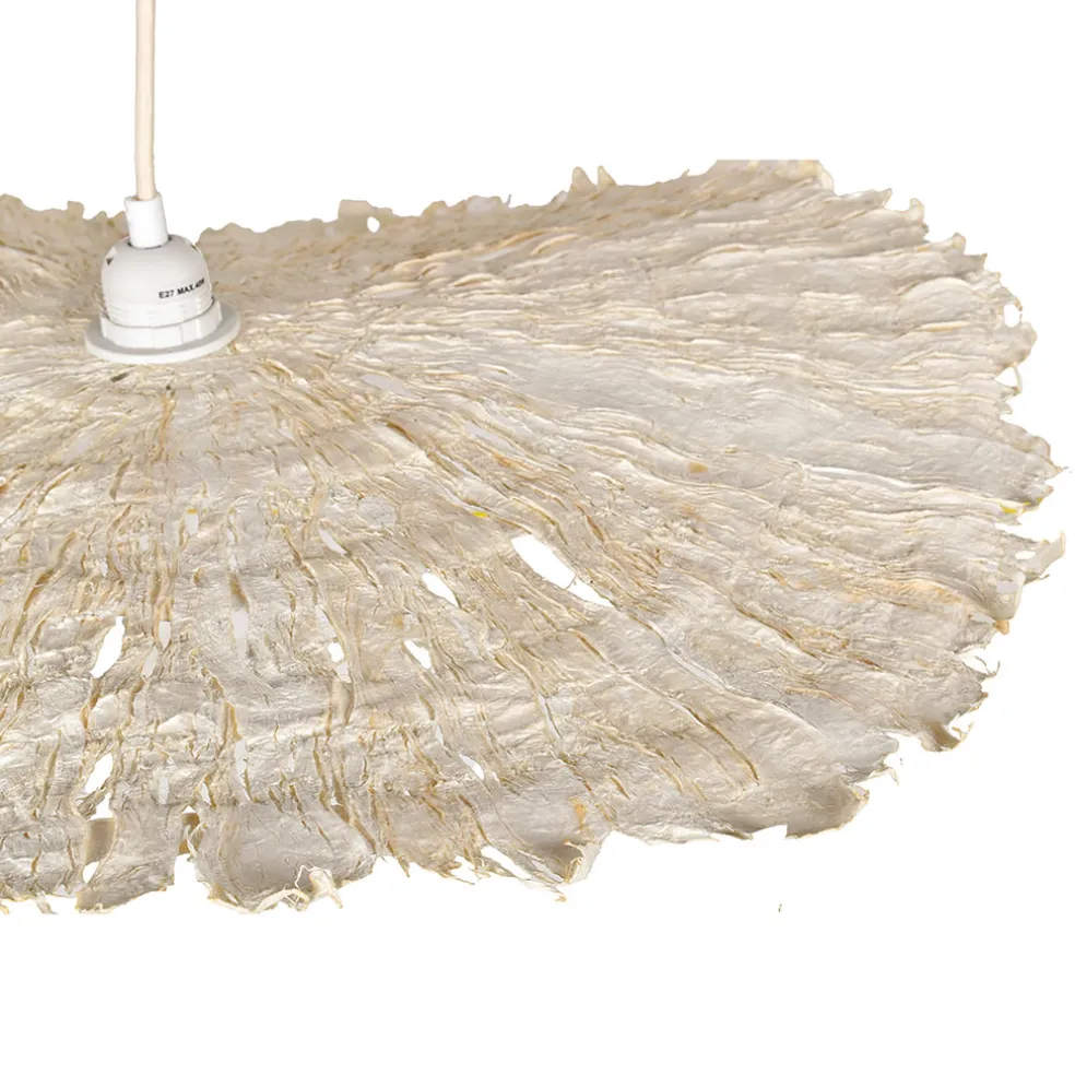 Abat-jour pour suspension blanc non électrifié d60cm - Louisette