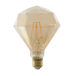 Ampoule fil ambree diamant