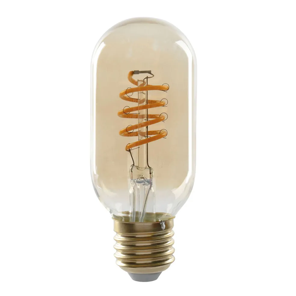 ampoule spirale tube ambree