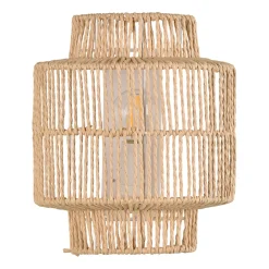 Applique en corde tressée naturel h23cm - Cancun