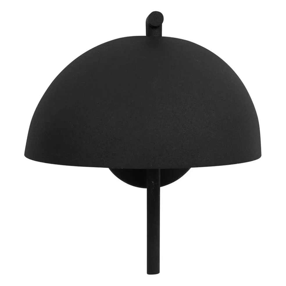 Applique murale en fer noir h26cm - Ferese