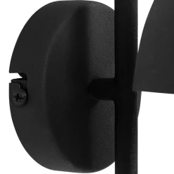 Applique murale en fer noir h26cm - Ferese