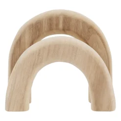 Arc en bois x2 naturel à poser - flotille