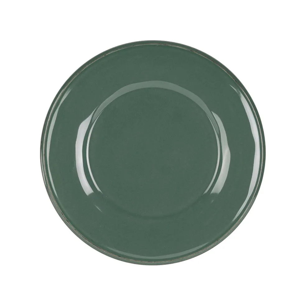 Assiette à dessert en faïence romarin d23.5cm - Constance