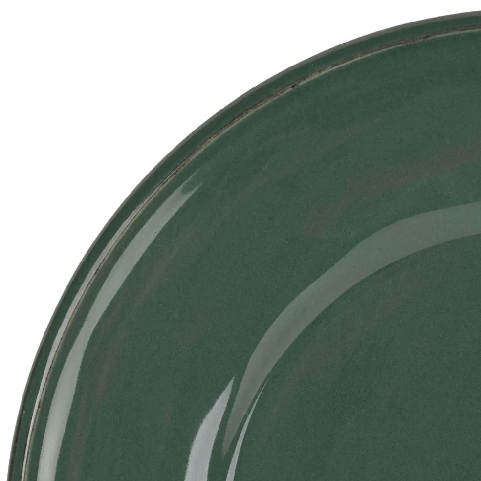 Assiette à dessert en faïence romarin d23.5cm - Constance