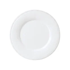 Assiette à dessert en faïence blanche d23.5cm - constance