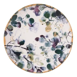 Assiette à dessert en faïence blanc d22.5cm - Garden