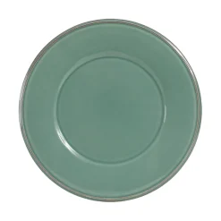 Assiette a dessert en faïence sauge d23.5cm - constance