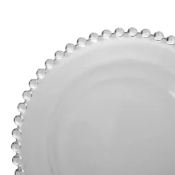 Assiette a dessert en verre d20cm - perloa