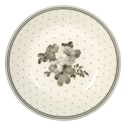 Assiette creuse en faïence sauge d20cm - josephine