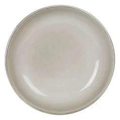 Assiette creuse en grès vert d19cm - Nori