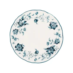 Assiette de dessert en faïence bleu d20.5cm - Margaux