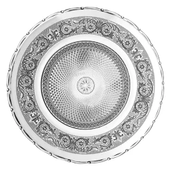 Assiette de présentation en verre - classica