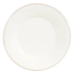 Assiette plate en faïence ivoire d28.5cm - constance
