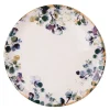 Assiette plate en faïence blanc d27.5cm - Garden
