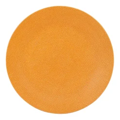 Assiette plate en gres safran d27cm - vesuvio