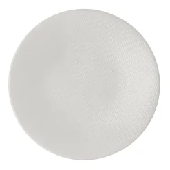 Assiette plate en grès crème d27cm - Vesuvio