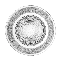 Assiette plate en verre d25cm - classica
