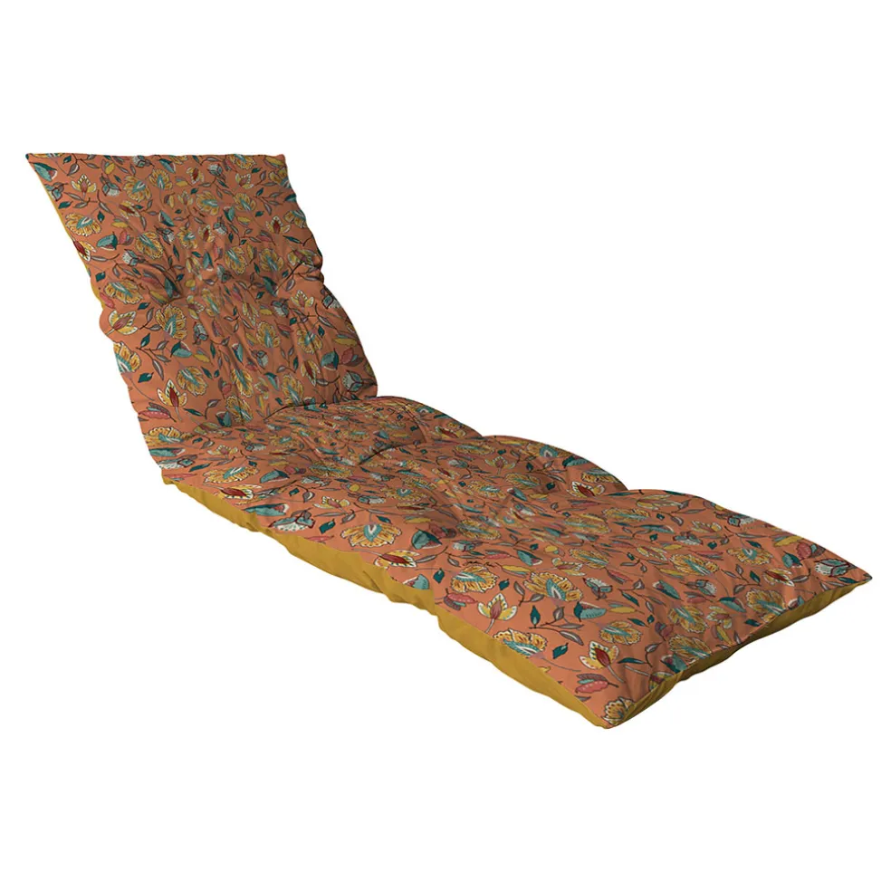 Bain de soleil en coton terracotta 180x56cm - Kerala