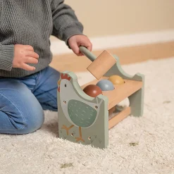 Banc à marteler en bois - Little Farm