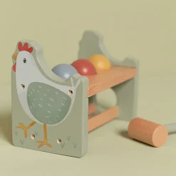 Banc à marteler en bois - Little Farm