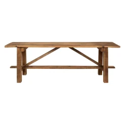 Banc en bois recyclé naturel - Campagne