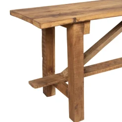 Banc en bois recyclé naturel - Campagne