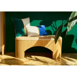 Banc en rotin et bambou naturel - Tamba