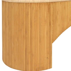 Banc en rotin et bambou naturel - Tamba