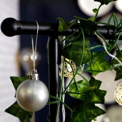 Barre décorative de table ajustable noir