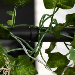 Barre décorative de table ajustable noir