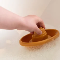 Bateaux de bain à empiler rose