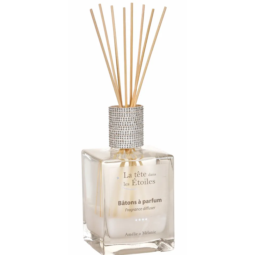 Baton à parfum poivre rose, rose, musc noir 400ml - La tête dans les étoiles