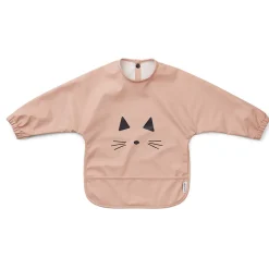 Bavoir cape merle rose chat