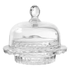 Beurrier rond en verre -mystre