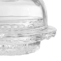 Beurrier rond en verre -mystre