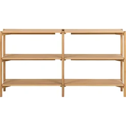 Bibliotheque en Bois Naturel - Braidwood