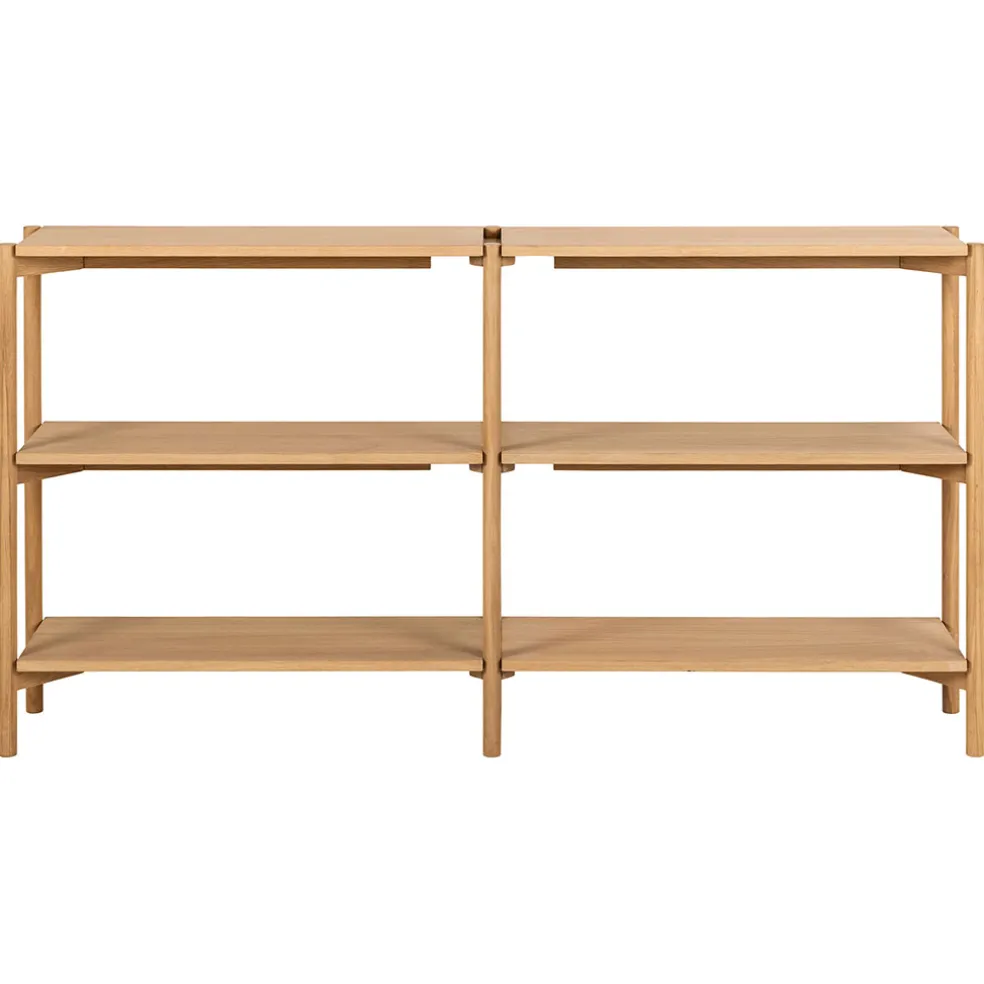 Bibliotheque en Bois Naturel - Braidwood