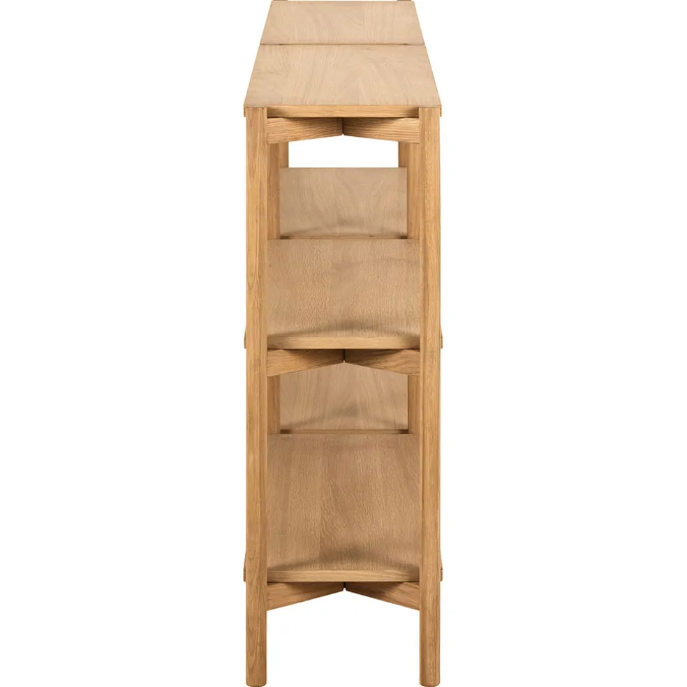 Bibliotheque en Bois Naturel - Braidwood