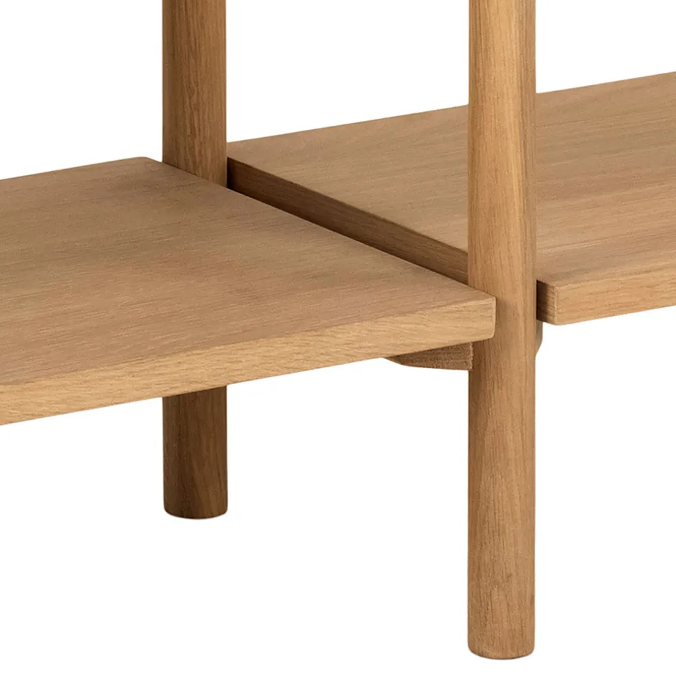 Bibliotheque en Bois Naturel - Braidwood