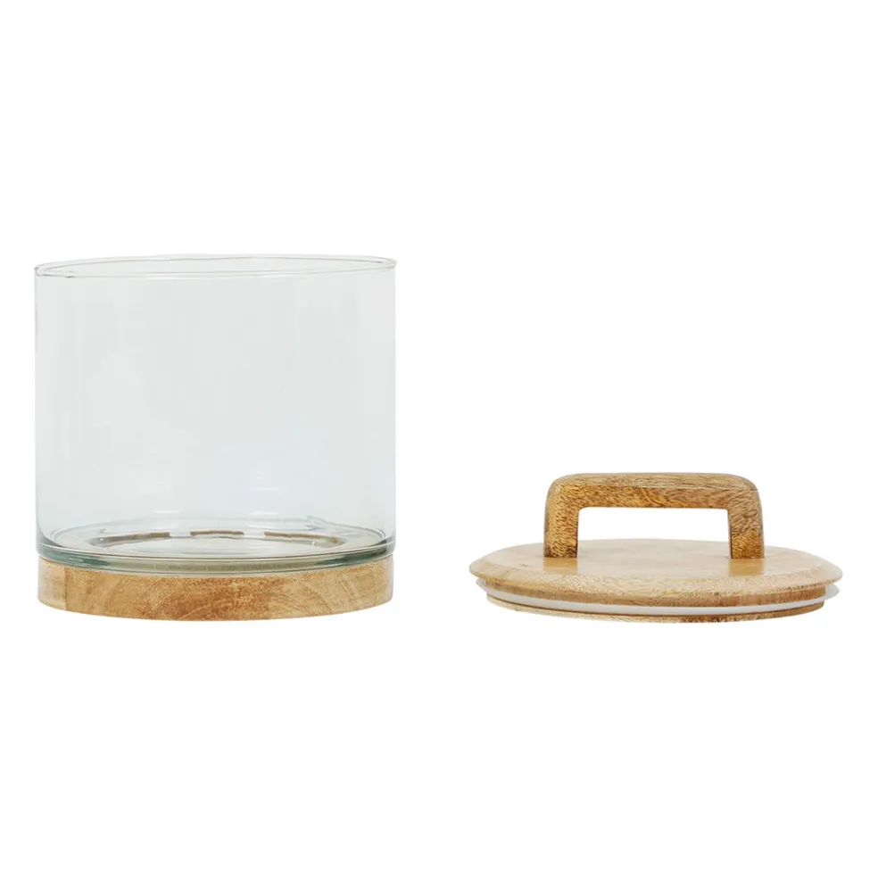 Bocal avec couvercle de chez gaston naturel 2.3l