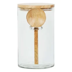Bocal avec cuillere et couvercle de chez gaston naturel 1.8l