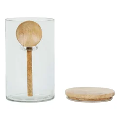 Bocal avec cuillere et couvercle de chez gaston naturel 1.8l