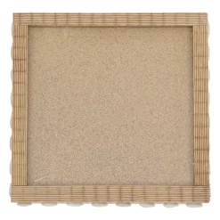 Boite à thé 9 compartiments sable et coquillages - sand