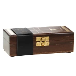 Boite a des en bois 16x5xh5cm