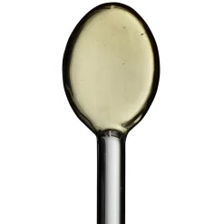 Boite de 6 agitateurs cocktail cœur en verre multicolore - Colorea