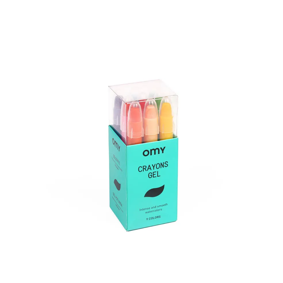 Boite de 9 crayons gel