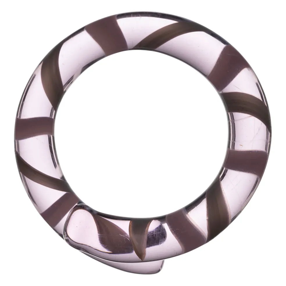 Boite de 6 ronds de serviette en verre multicolore - Colorea