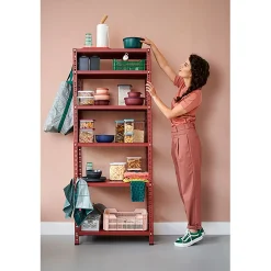 Boite de conservation ronde mauve 125cl - Cirqula